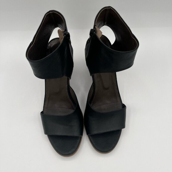 Coclico Aster Leather Heeled Sandals Size 8-8.5 - Picture 3 of 16